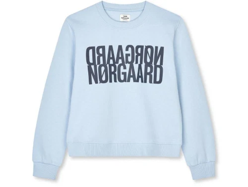 Mads Nørgaard cashmere blue sweatshirt Talinka